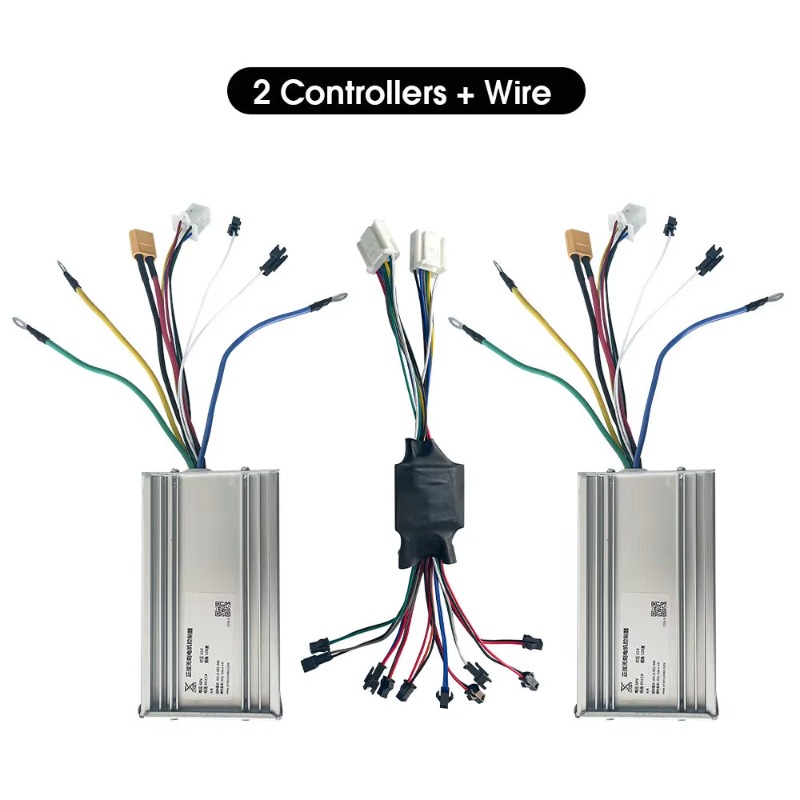 60V 5600W Dual Motor Electric Scooter - Upgraded 60V 45A E-Scooter Controller for