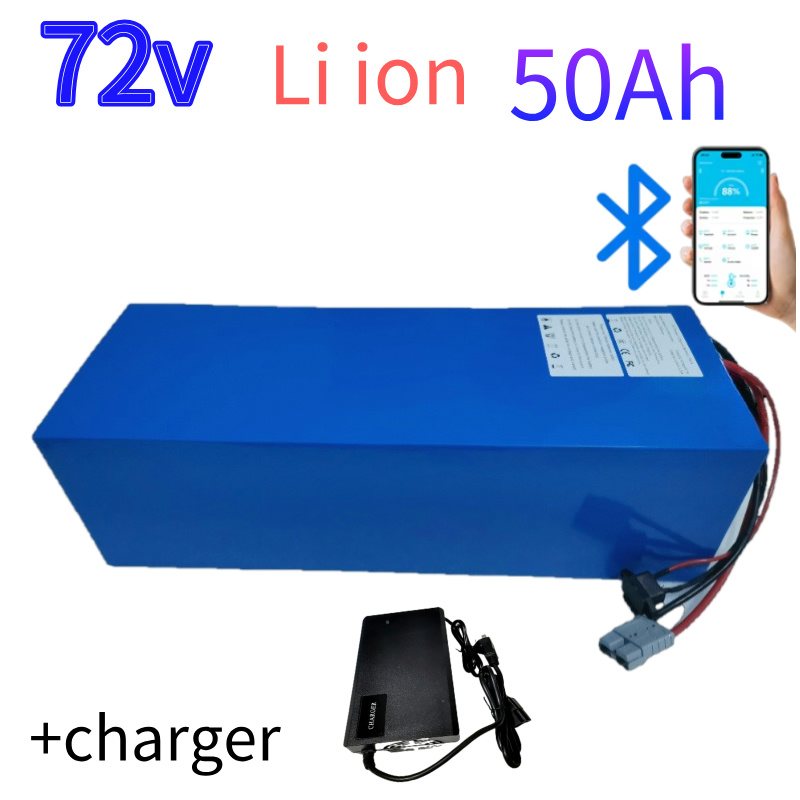 72V 60Ah Lifepo4 Battery Pack - 72V 50Ah Lithium-ion Battery for EScooter/Bike