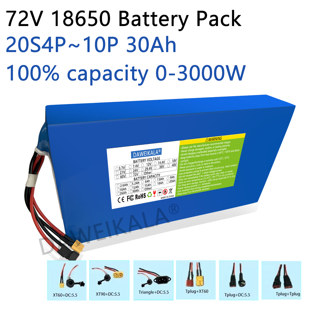 New 72V 12Ah-30Ah 18650 Batter - 72V 5000W Electric Motorcycle ulasan dan harga