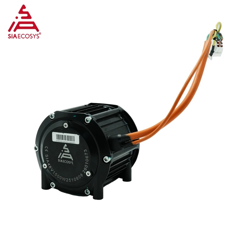 QSMOTOR D120C-45 1500W 72V Enc - Electric Motorcycle Conversion Kit 72V ulasan dan harga