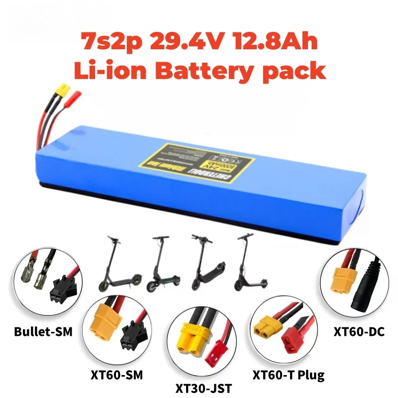 High-Capacity 24V 12.8Ah 18650 - 60V 30Ah Electric Scooter Battery ulasan dan harga