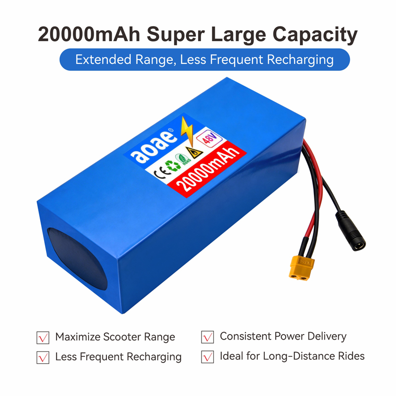 48V Electric Scooter Battery 1 - 60V 30Ah Electric Scooter Battery ulasan dan harga