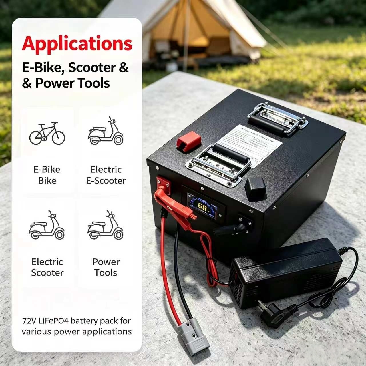 72V 50Ah 50A 60Ah 60 Ah 60A li - 72V 60Ah Lifepo4 Battery Pack ulasan dan harga